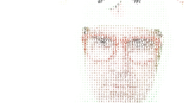 detail of halftone effect made of text characters in illustrator